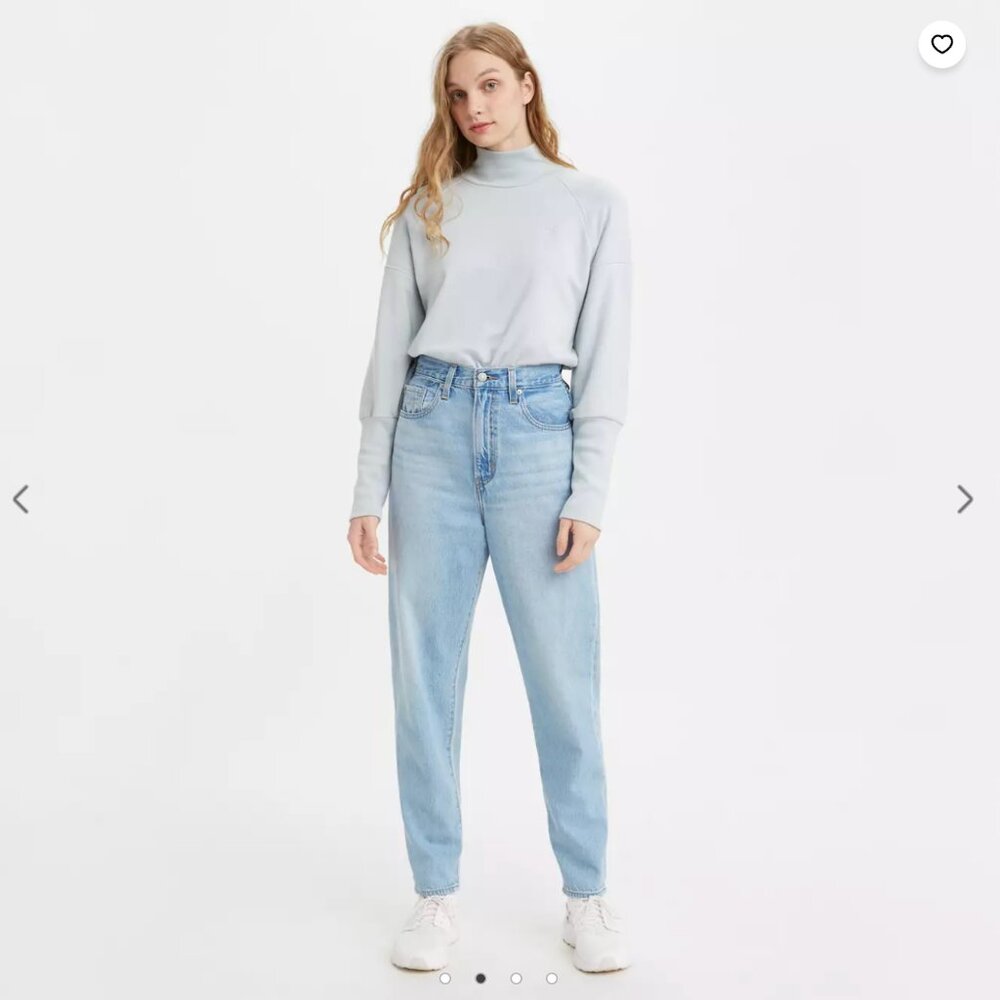 Levis High Loose Taper Jeans - Sz 27
